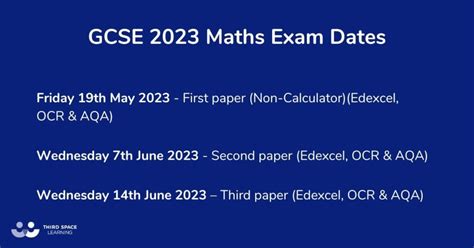 Good Luck GCSE Mathematics Paper 2 Tuesday 7th June. . Gcse exam dates 2023